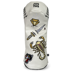 Flash Driver Headcover – White