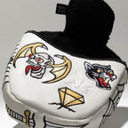 Flash Mallet Headcover – White