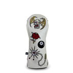 Flash Woods Headcover – White