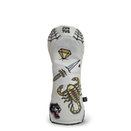 Flash Woods Headcover – White